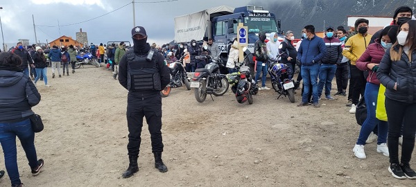 LABORES DE VIGILANCIA EN EL NEVADO DE TOLUCA