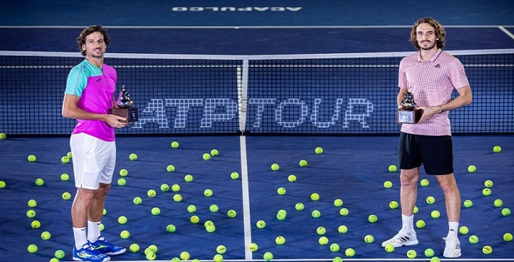 LÓPEZ Y TSITSIPAS CAMPEONES DE DOBLES DEL AMT 2022 