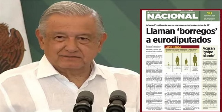 TRUENA AMLO CONTRA EURODIPUTADOS: PEQUEÑOS, EVOLUCIONEN