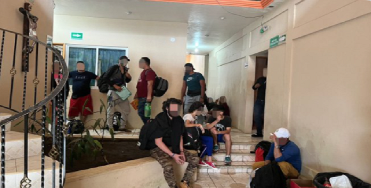 LOCALIZA INM A 150 PERSONAS MIGRANTES EXTRANJERAS HACINADAS EN HOTEL CERCANO A GUATEMALA