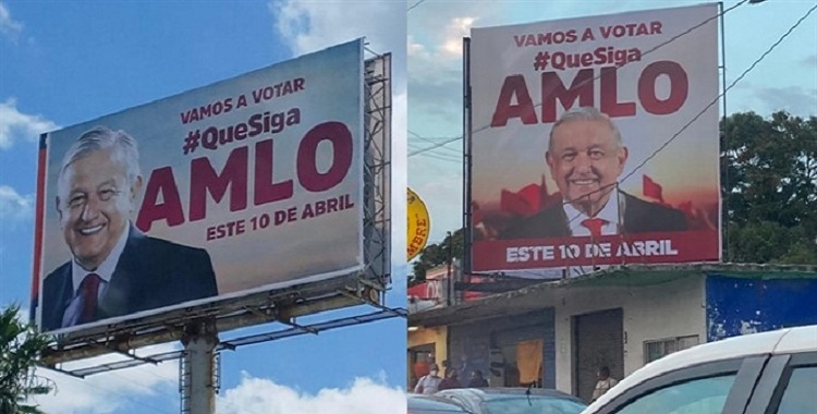  A BAJAR 278 ESPECTACULARES DE AMLO: INE 