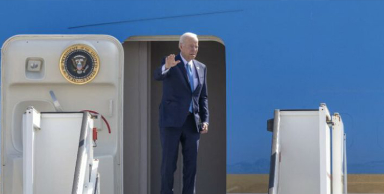 JOE BIDEN LLEGÓ A POLONIA