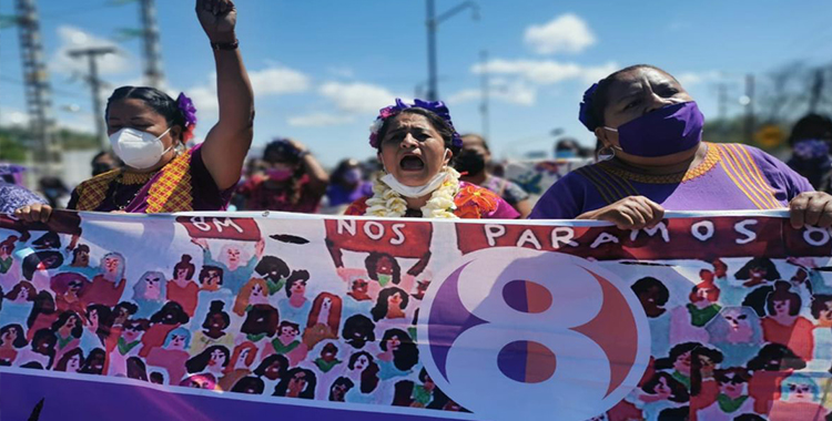 MARCHARÁN MUJERES EL 8 DE MARZO EN OAXACA