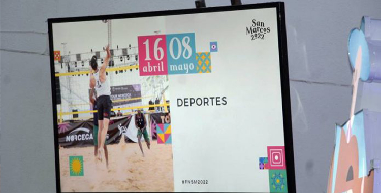 PRESENTAN PROGRAMA DEPORTIVO DE FERIA DE SAN MARCOS