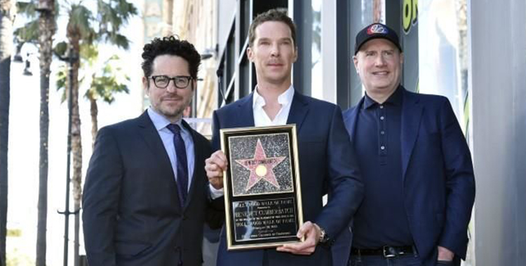 BENEDICT CUMBERBATCH ESTRELLA EN PASEO DE LA FAMA