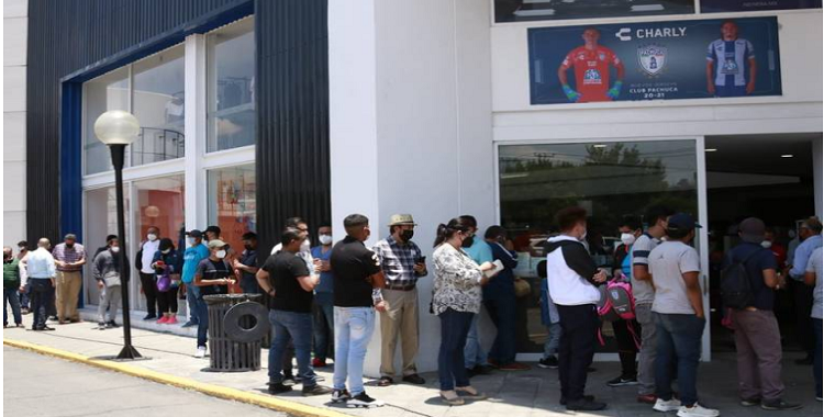  PACHUCA VS. CRUZ AZUL, 500 PESOS 