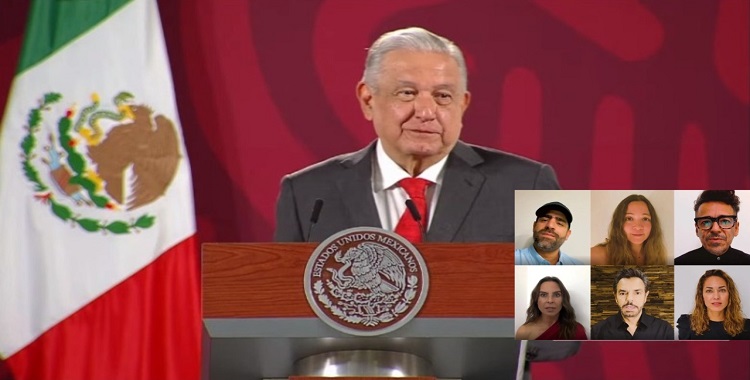 LÓPEZ OBRADOR CRITICA A CELEBRIDADES POR CAMPAÑA CONTRA TREN MAYA