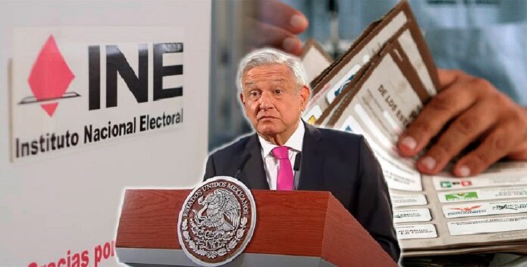 AMLO DENUNCIA CONFRONTACIÓN POLÍTICA DEL INE CONTRA LA 4T