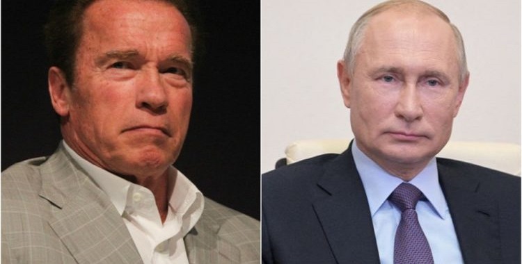 ARNOLD SCHWARZENEGGER LE DICE A PUTIN: “USTED EMPEZÓ ESTA GUERRA Y DEBE DETENERLA”