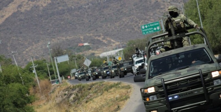 LLEGAN 300 ELEMENTOS DE GUARDIA NACIONAL Y SEDENA A ‘SAN PANCHO’