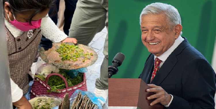 AMLO SOBRE TLAYUDAS EN AIFA: ¿QUÉ, QUERÍAN HAMBURGUESAS?