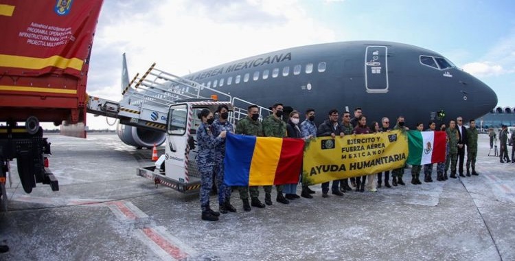  SEGUNDO AVIÓN DE LA FAM REPATRIARÁ DE VUELTA A 63 FAMILIAS MEXICANAS DE UCRANIA 