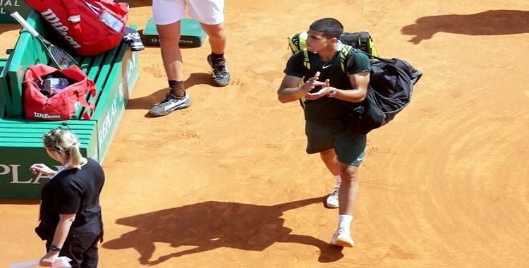 ECHAN A ALCARAZ EN LA PRIMERA RONDA EN MONTECARLO