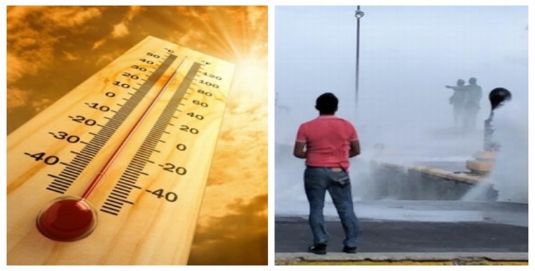 PRONOSTICAN SENSACIÓN DE 40° CELSIUS Y FRENTE FRÍO PARA VERACRUZ