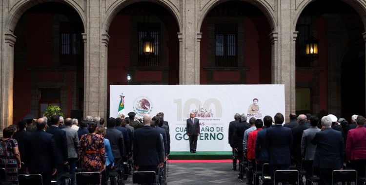 LÓPEZ OBRADOR RINDE INFORME A 100 DÍAS DE SU CUARTO AÑO DE GOBIERNO