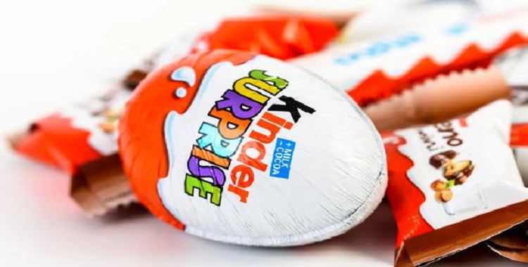 RETIRAN CHOCOLATE KINDER POR CASOS DE SALMONELOSIS