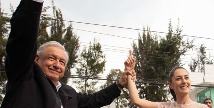 AMLO Y CLAUDIA SHEINBAUM NO CUMPLEN MEDIDA CAUTELARES