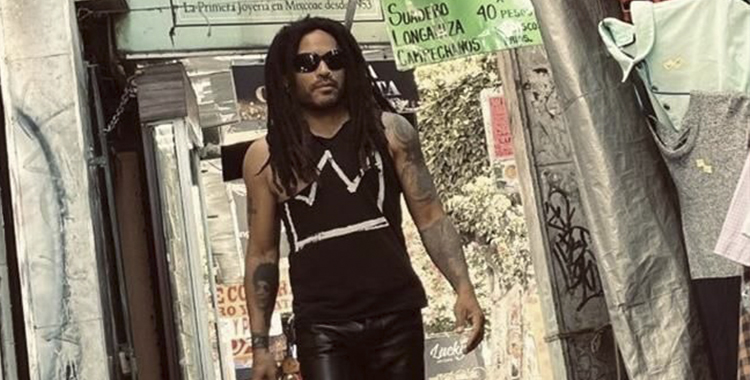 PASEA LENNY KRAVITZ POR LA CDMX