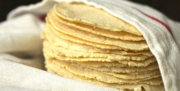 LAS TORTILLAS A 22 PESOS EL KILO