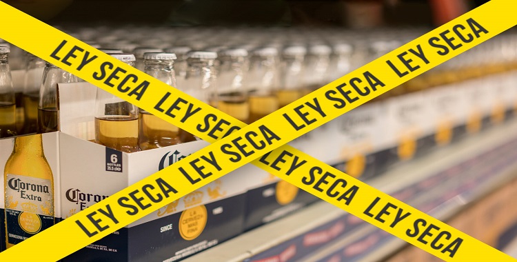 LEY SECA EN LA CDMX SÁBADO Y DOMINGO