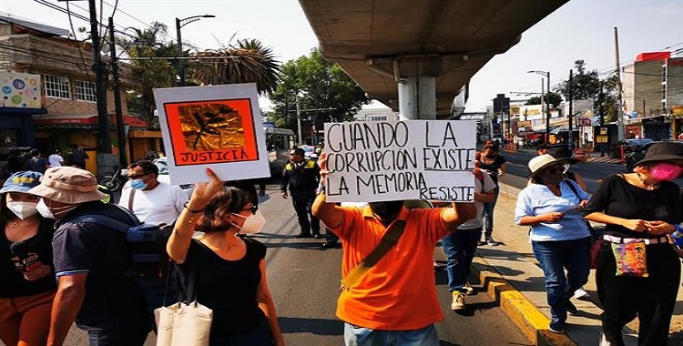 RECUERDAN COLAPSO DE LA LÍNEA 12 DEL METRO