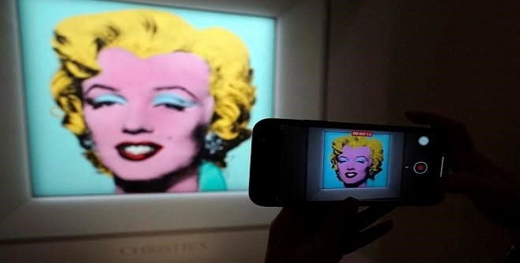 ROMPE ‘MARILYN’ DE WARHOL RÉCORD EN SUBASTA