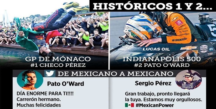 HISTÓRICOS 1 Y 2 DE CHECO PÉREZ Y PATO O’WARD