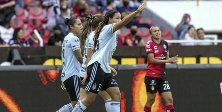 TIGRES FEMENIL GOLEA 7-0 AL ATLAS