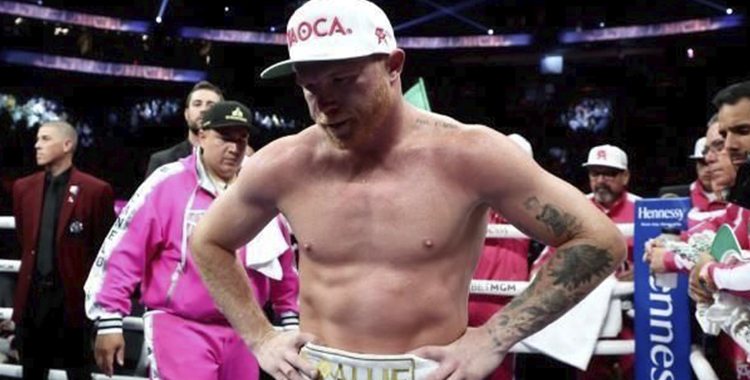 BAJAN AL ‘CANELO’ EN RANKING DE LIBRA POR LIBRA