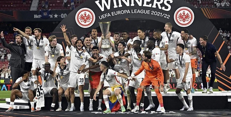 EINTRACH FRANKFURT CAMPEÓN DE LA EUROPA LEAGUE