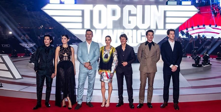 TOM CRUISE EN MÉXICO PARA LA PREMIER DE TOP GUN