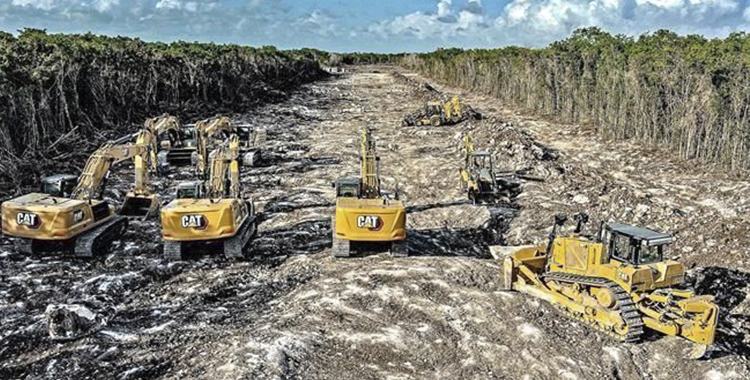 AVANZA TREN MAYA SIN AVAL AMBIENTAL