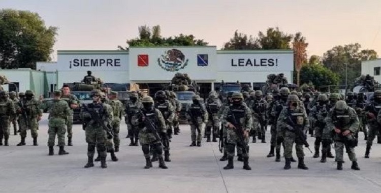 MÁS MILITARES LLEGAN A JALISCO PARA REFORZAR LA SEGURIDAD