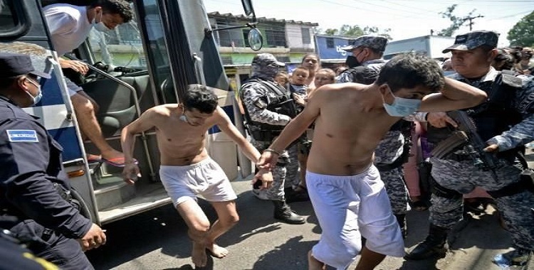 SUMA EL SALVADOR 36 MIL ‘PANDILLEROS’ DETENIDOS