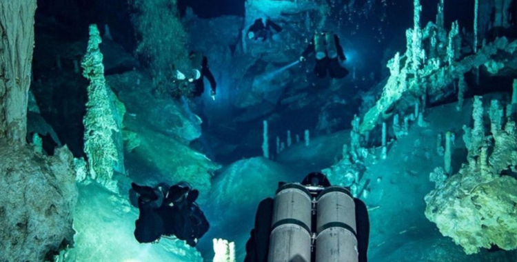 INCREÍBLE DESCUBREN LA CUEVA SUBMARINA MÁS GRANDE DEL MUNDO EN LA RIVIERA MAYA