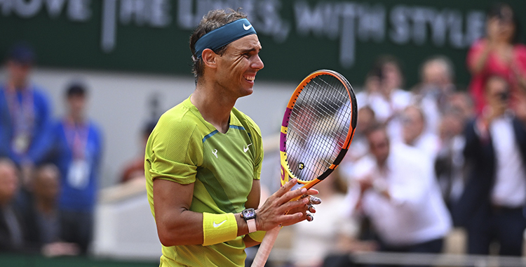 CONQUISTA NADAL TÍTULO 14 EN ROLAND GARROS