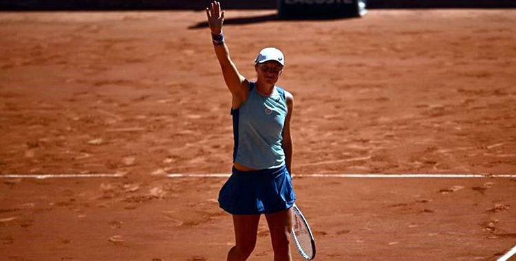 ALCANZA IGA SWIATEK LA FINAL DE ROLAND GARROS