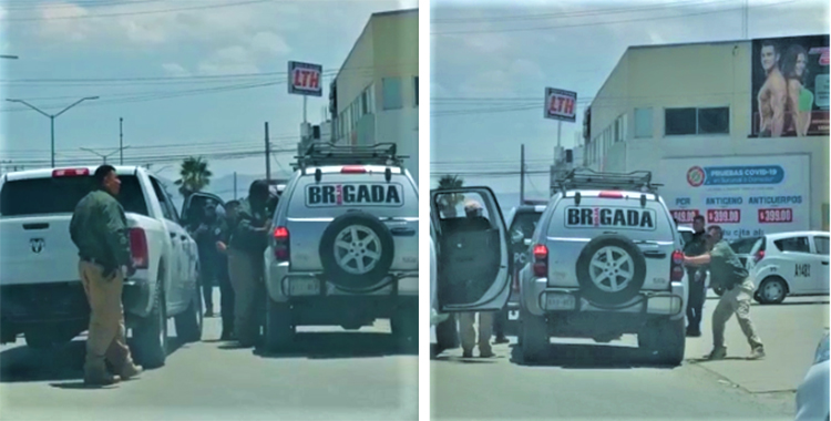 POLICÍAS ESTATALES DE DURANGO INTERFIEREN EN JORNADA