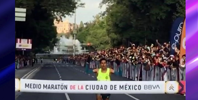 GANAN MEXICANOS MEDIO MARATÓN DE CDMX