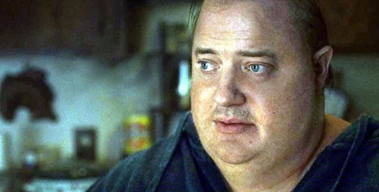 ASÍ LUCE BRENDAN FRASER CON 272 KILOS PARA NUEVA PELÍCULA