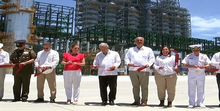 REFINERÍA DE DOS BOCAS ‘SUEÑO HECHO REALIDAD’, DICE AMLO