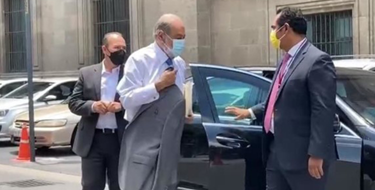 AMLO Y CARLOS SLIM SE REÚNEN