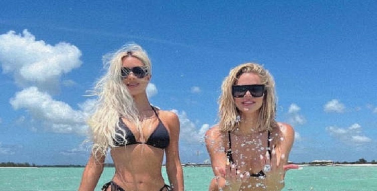 LAS KARDASHIAN CAUTIVAN CON SUS BIKINIS NEGROS