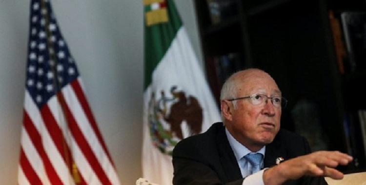 HAY CAMBIOS FAVORABLES: POR BUENA RELACIÓN CON AMLO: KEN SALAZAR