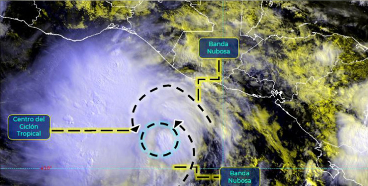 TORMENTA TROPICAL “BONNIE” OCASIONARÁ LLUVIAS EN ESTOS ESTADOS