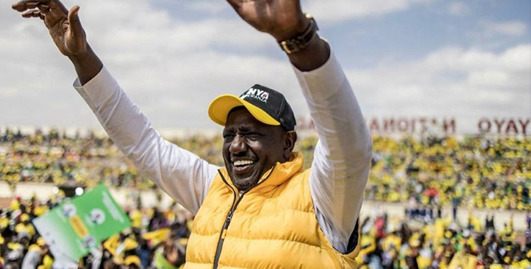 WILLIAM RUTO, EL NUEVO PRESIDENTE DE KENIA