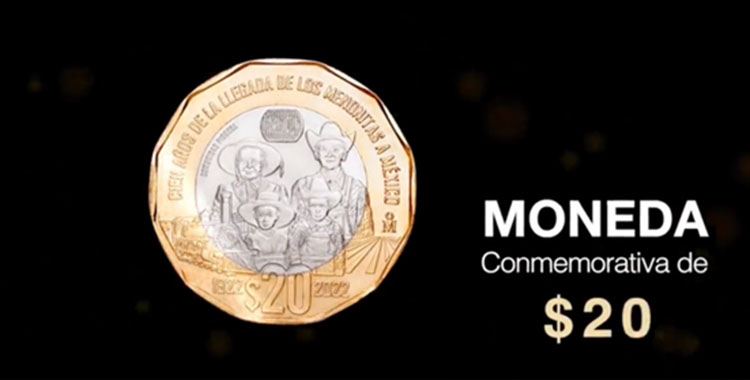 LOS MENONITAS EN LA MONEDA DE 20 PESOS