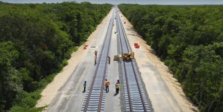 TREN MAYA REGISTRA AVANCES DE CANCÚN A MÉRIDA