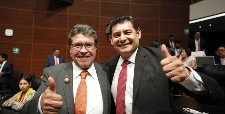 ALEJANDRO ARMENTA, PRESIDENTE DE LA MESA DIRECTIVA DEL SENADO