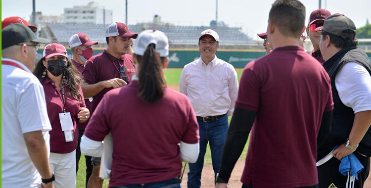 ESCUELA DE BÉISBOL EN VERACRUZ EN ENERO: CUITLÁHUAC GARCÍA